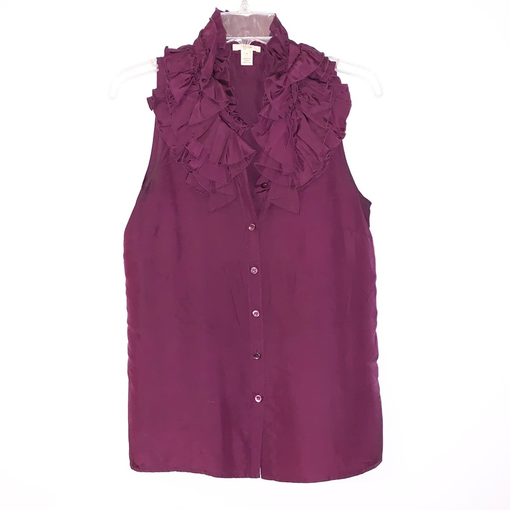 J. Crew Kelsey Ruffle Top
